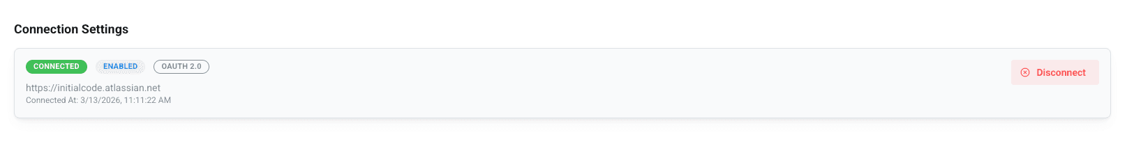 LogDrop Panel - Project Config Jira Connection