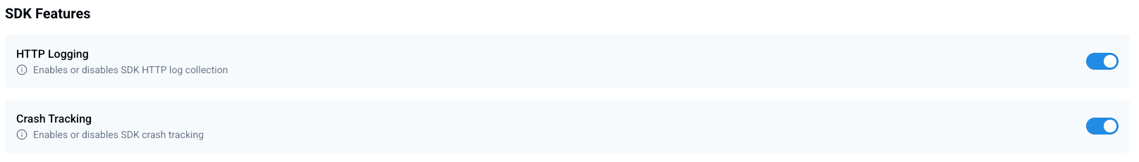 LogDrop Panel - Remote Config Features